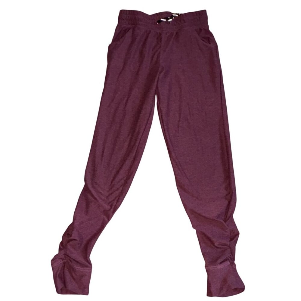 Runway Girls Quickdry Moisture Wicking Soft Pull On Joggers-Purple-12/14-GUC